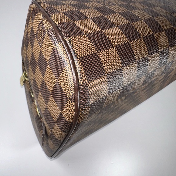 Authentic Louis Vuitton Damier Ebene Ribera MM - Picture 6 of 8